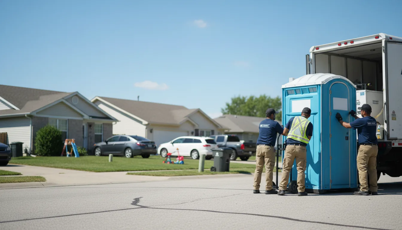 Standard Porta Potty Rentals in Fraser, MI near me